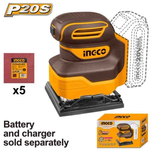 Cordless sheet sander