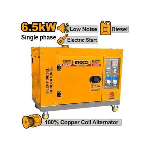 Silent diesel generator