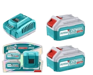 Pack Énergie P20S - 2 Batteries 4.0Ah + Chargeur Rapide 4A