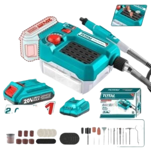 Mini-meuleuse sans fil 20V | Kit 40 Accessoires