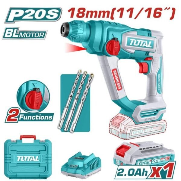 Cordless rotary hammer