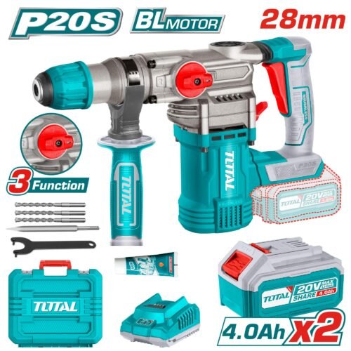 Cordless rotary hammer