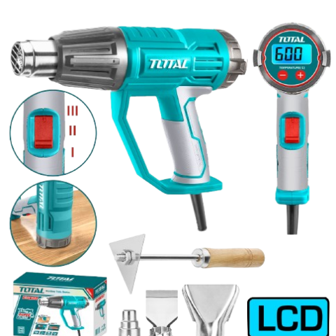 Décapeur Thermique LCD 2000W TB20056 | Température Réglable 50-600°C