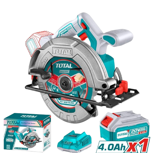 Scie Circulaire Sans Fil 20V Brushless (165mm) - Kits Performance