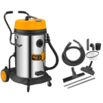 Aspirateur Industriel Eau et Poussière 75L INGCO VC24751