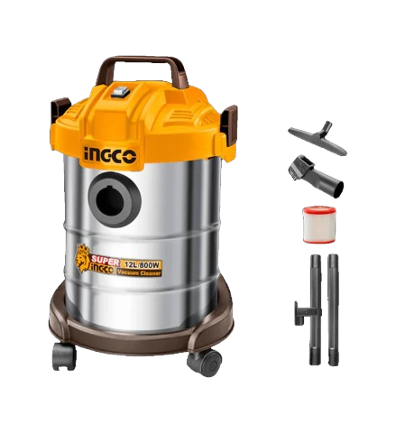 Aspirateur Eau et Poussière 800W 12L