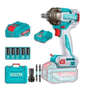 Clé à Chocs Sans Fil 42V TOTAL - 460 Nm (TIWLI42461)