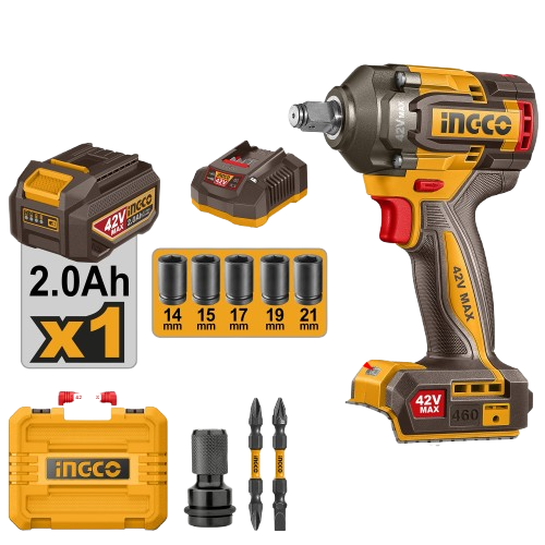 Clé à choc sans fil Brushless 42V (600 Nm) CIWLI42602