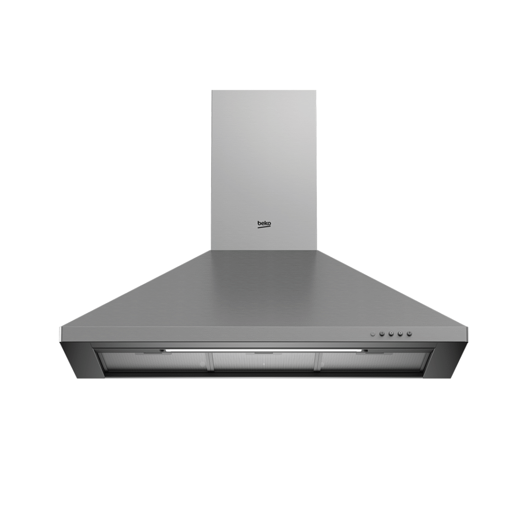 Hotte Décorative 3 Vitesse Mode Recyclage Filtre à Charbon Beko