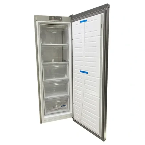 CONGELATEUR VERTICAL 5 TIROIRS NOFROST PLAQUE ALUMINIUM SILVER