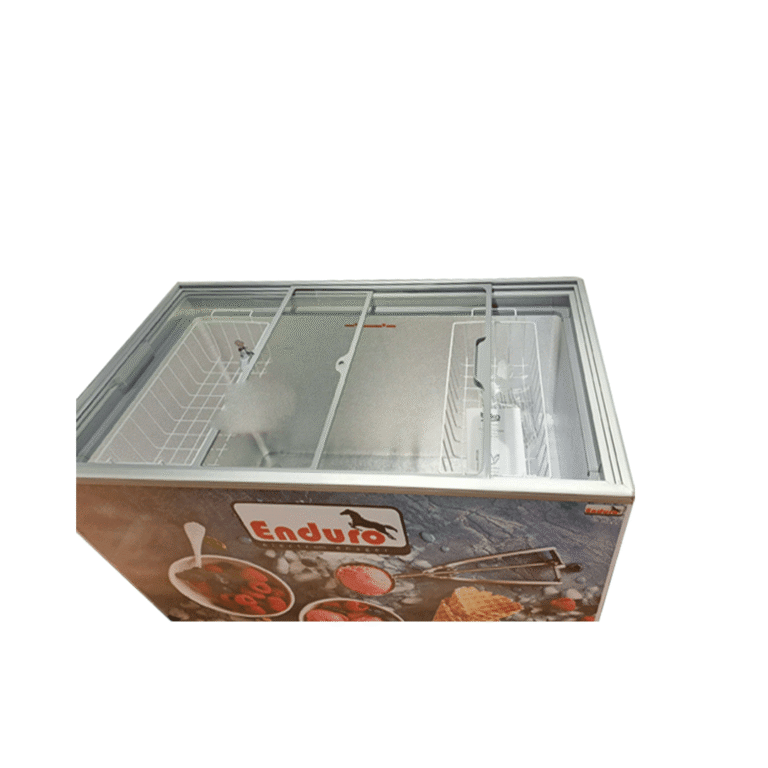 Congélateur Horizontal 400 Litres Vitre Coulissante Enduro