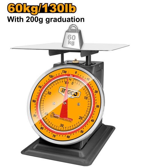 Balance à aiguille 60 kg HESA5601