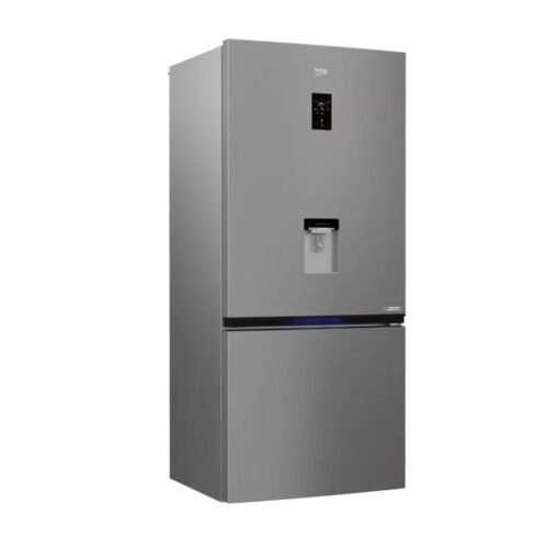 Réfrigérateur combiné 340L inox /Distribution d’eau