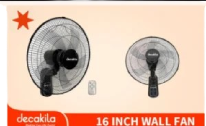 Ventilateur Mural Decakila 16" avec Télécommande