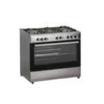 Cuisinière 5 Feux 90×60cm Gaz Full Option Silver ENDURO Inox