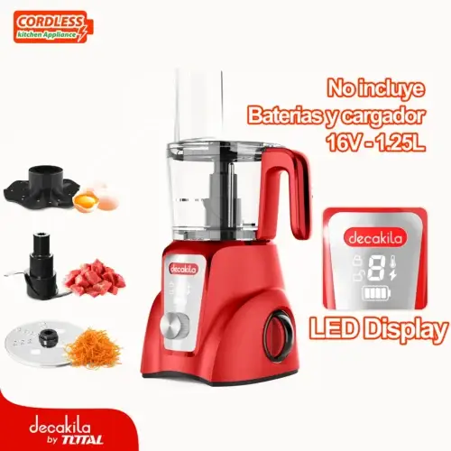 Robot culinaire sans fil rechargeable