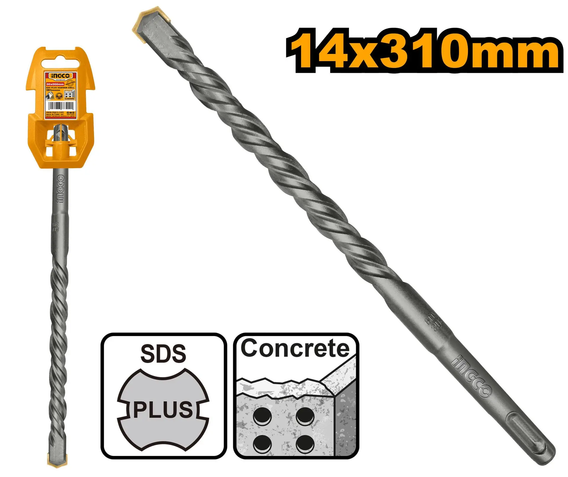Forêts Béton pour perforateur SDS Plus DBH1211404