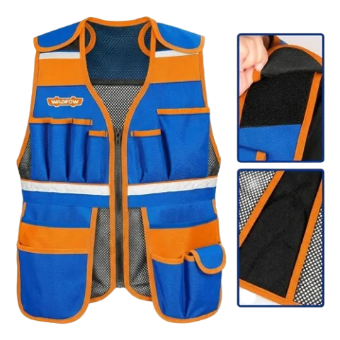 Gilet Porte-Outils Ergonomique – 11 Poches