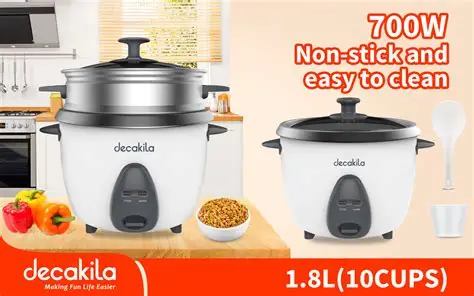 Cuiseur à riz Decakila 1,8L KEER034W