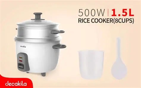 Cuiseur à Riz Decakila 1,5L KEER033W