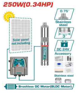 Solar screw pump 65M