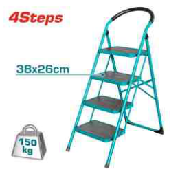 Steel ladder 4 steps