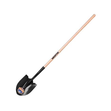 Pelle en acier avec manche en bois 1420MM