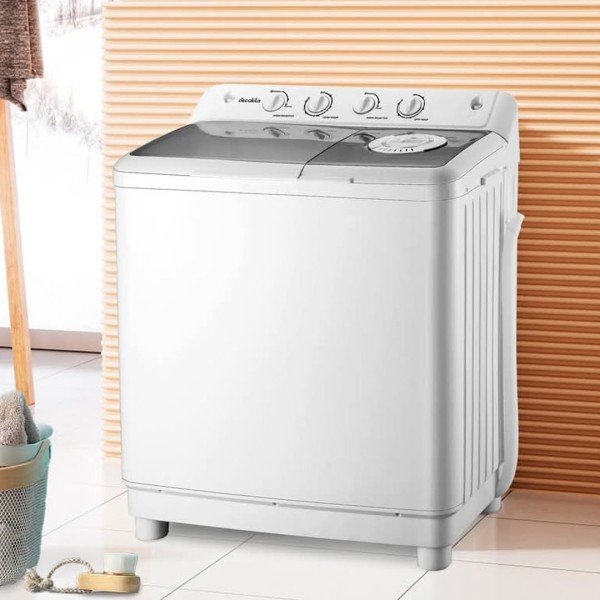 Machine a laver semi-automatique a double cuve de 13kg