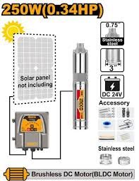 Pompe à eau Solaire SWPDC2506