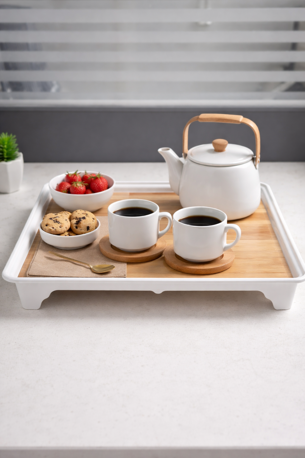 PLATEAU DE SERVICE INCASSABLE