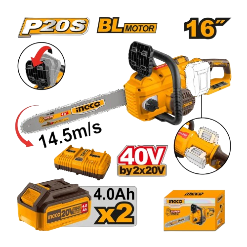 Tronçonneuse à chaîne sans fil 40V CGSLI401682
