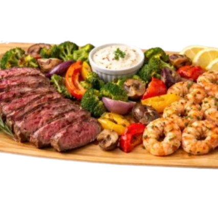 PLATEAU DE SERVICE CARRE COULEUR BAMBOU