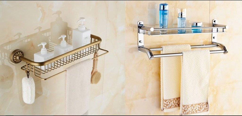 Etagere de  Salle de  Bain  Murale