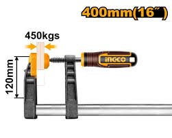 Pince en F avec poignée en plastique HFC021204