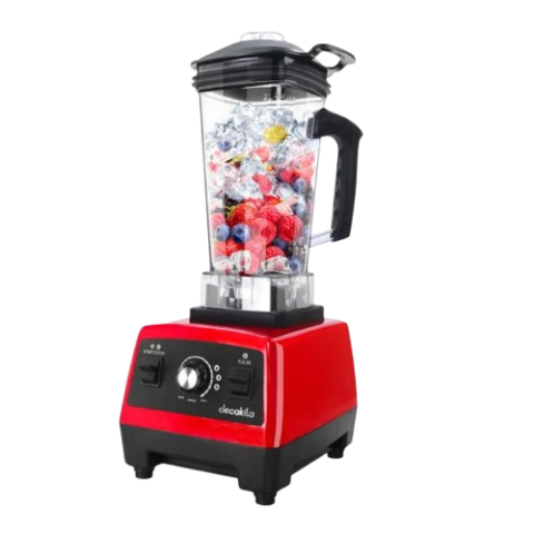 Blender Puissant 2L Decakila 1600W – KEJB031R Incassable,Vitesse Variable