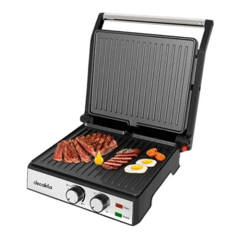 Grille électrique 2-en-1 Decakila - 2000W