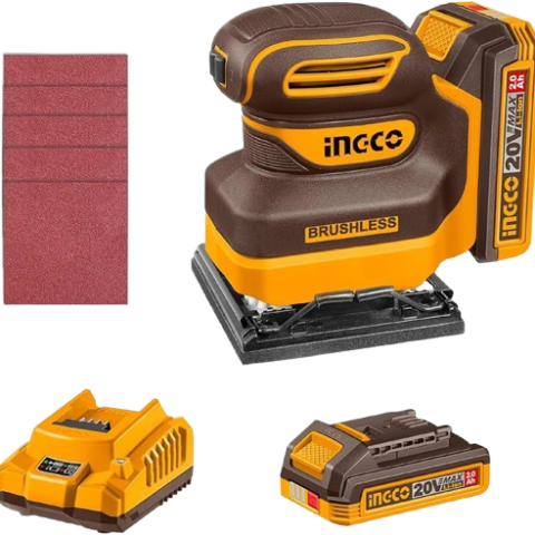 Ponceuse de Paume 20V Brushless INGCO | 12000 RPM