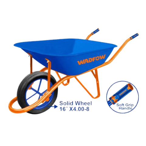 Brouette Professionnelle Charge 130 kg | Roue Pleine 16"