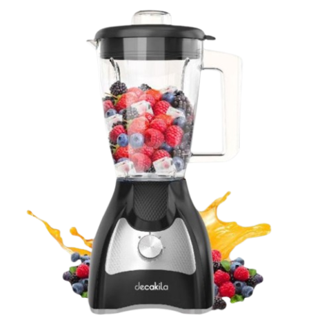 Blender 650W | Bol 1,5L | 6 Lames Acier Inox