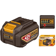 Batterie Lithium-Ion 42V 2,5 Ah Ingco