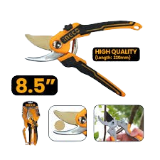 Sécateur de Jardin Professionnel | 8.5" Acier Carbone