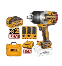 Clé à Chocs Sans Fil 20V 2100 Nm Brushless | Pack 2x Batteries 8.0Ah