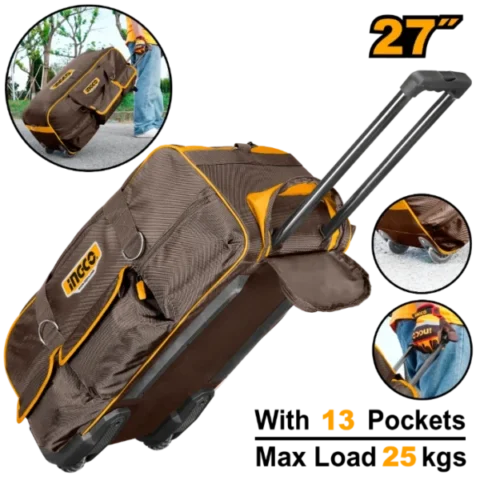 Sac à outils à roulettes 27″ 25 kg – HRRTB2715
