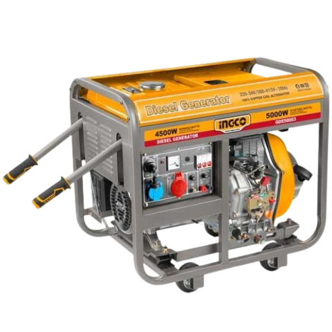 Générateur Diesel Triphasé INGCO GDE50003 – 5,0 kW