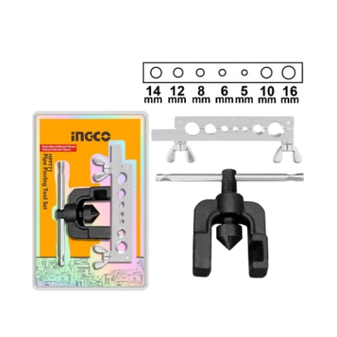 kit d'outils d'évasement de tuyaux Ingco HPFT71