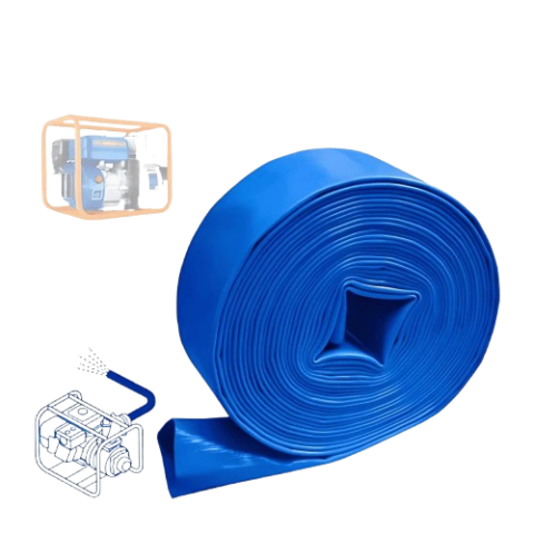 Tuyau de Motopompe PVC WADFOW 3″ (76mm) – Rouleau de 100m WPFH0310