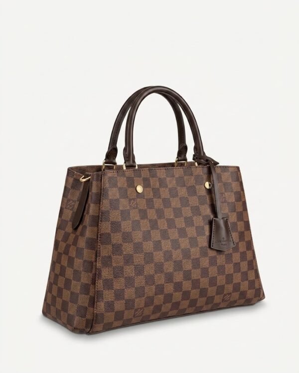 Toile Damier Ébène