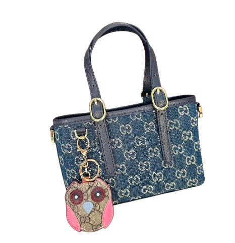 Sac Bandoulière GUCCI – Cuir Véritable & Toile Signée – Format 22 cm  Authentique