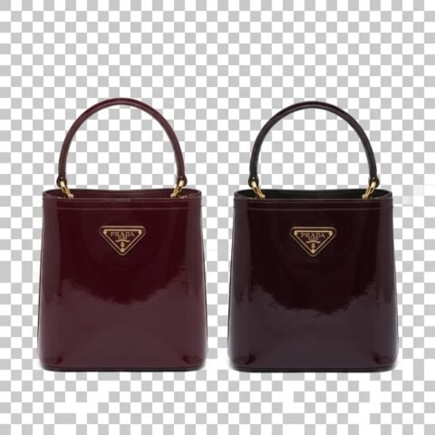 Mini Sac Seau Verni – PEDRA - 22CM