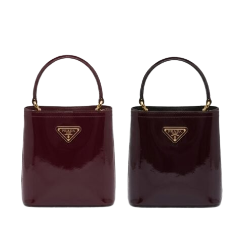 Mini Sac Seau Verni – PEDRA - 22CM